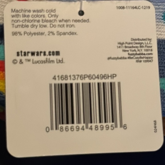 Star Wars socks size 4-10 - Picture 6 of 6